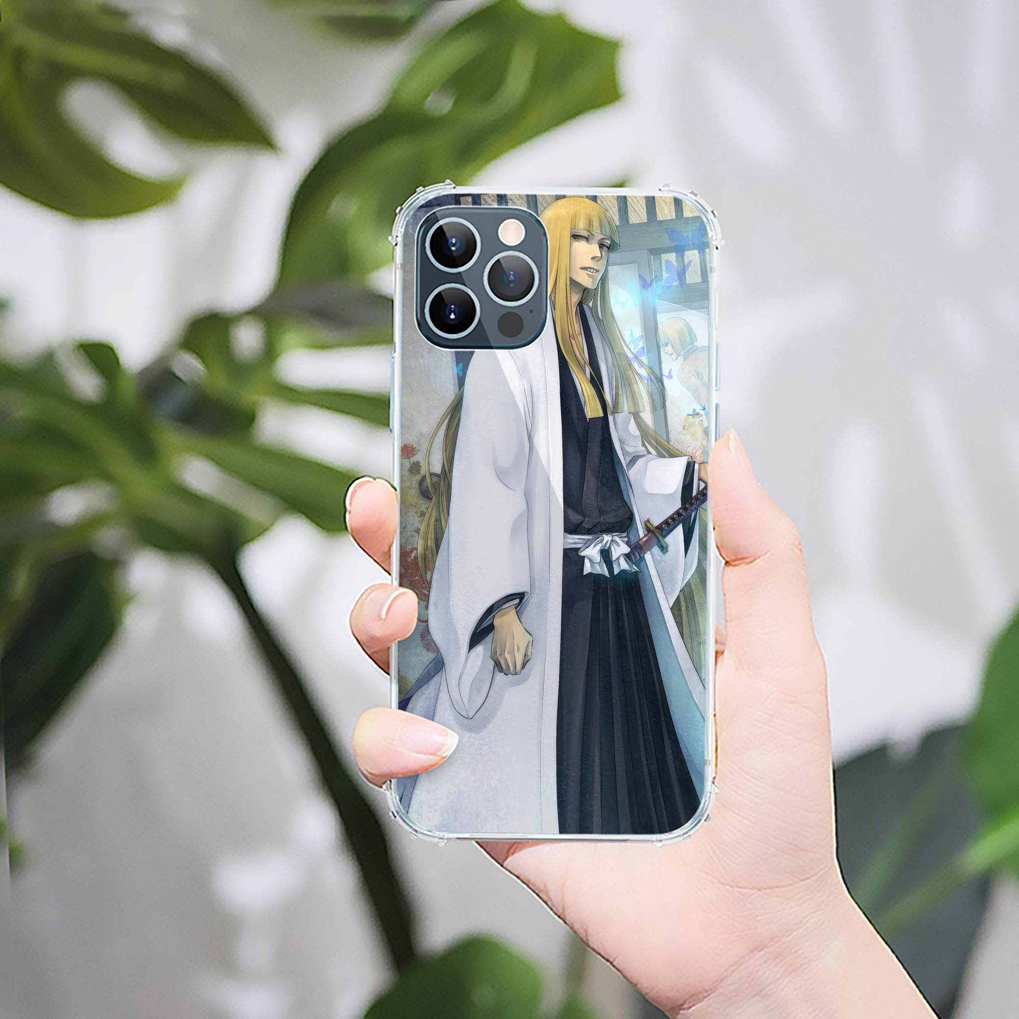 （画像用） ブリーチ BLEACH 【iPhone 12シリーズ対応】透明スマホケース（クリアソフトケース）